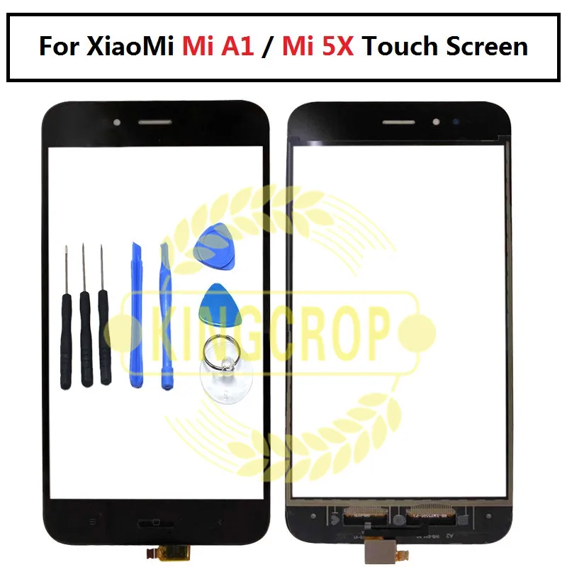 5 ''ЖК дисплей с сенсорным экраном для Xiaomi Mi A1 мобильный телефон переднего