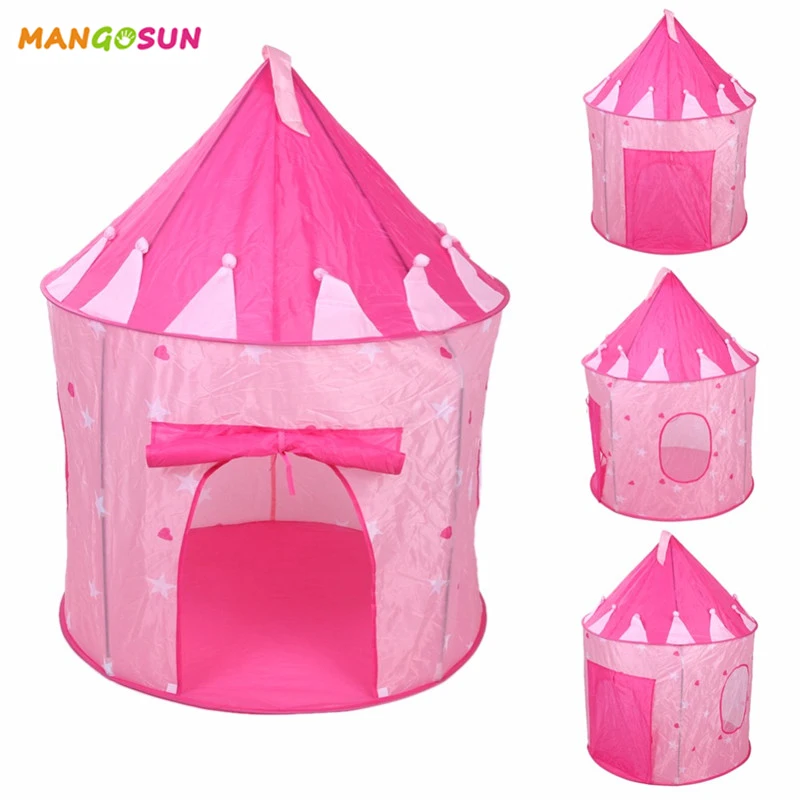 Pop-Up-Play-Tent-Kids-Girl-Princess-Castle-Outdoor-House-Tent-Portable-Pink-Children-Gifts-_1