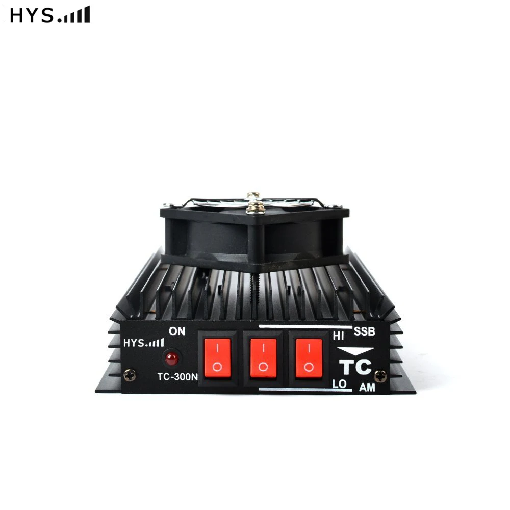 

HYS TC-300N Hf power ham cb radio Amplifier for radio walkie talkie portable hand held two way radio with a Mini Fan