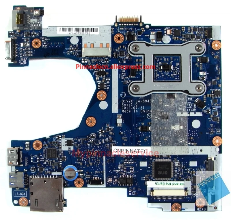  NBM3A11005 I3-2375U Motherboard for Acer Aspire V5-171 Q1VZC LA-8943P