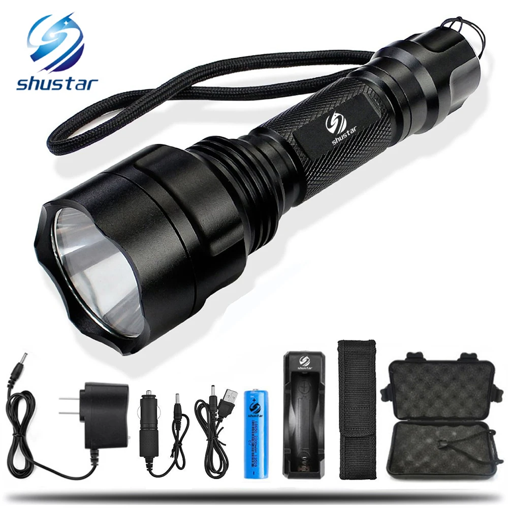 Lanternas e Lanternas lanterna led cree xml t6/l2 Distância Focal : Ajustável