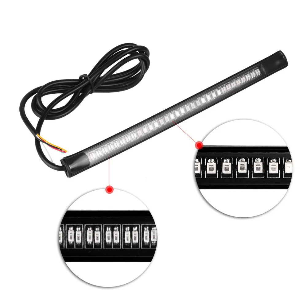 10 48 Светодиодный 2835 3014 smd двойной цвет желтый красный светильник лента для