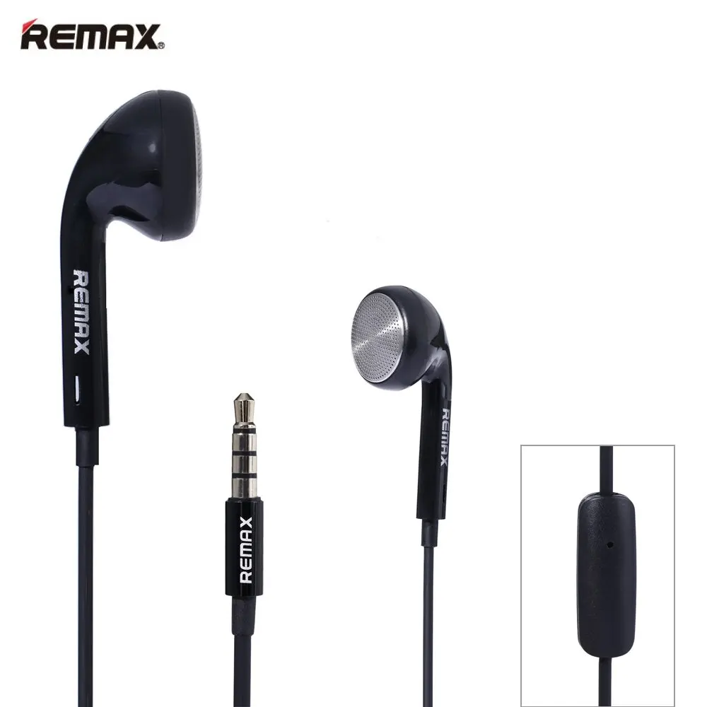 New Hot Earphone Headphones REMAX RM 303 3.5mm Plug Headphone Pure