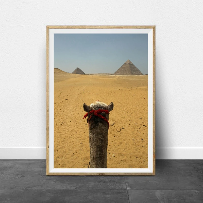 Egypt Pyramids Wall Art Print