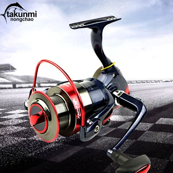

New Reel Full Metal Head 12 Axis Throwing Reel Round Rotate Long Shot Fishing Wheel Fishing Spinning Wheel Appliance ZG-49