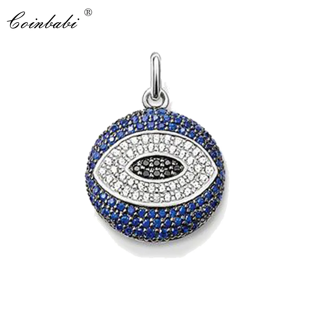 

Pendant Turkish Eye 925 Sterling Silver For Women & Men Trendy Gift Thomas Style Soul Factory Jewelry Pendant Fit Ts Necklace