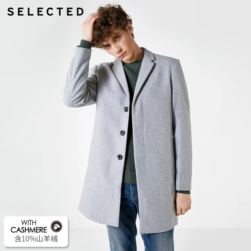 

SELECTED wool cashmere woolen coat S|418427506