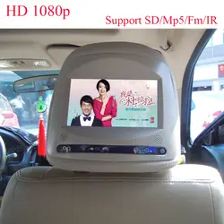 HD 1080 P подголовник автомобиля монитор для Toyota для Honda Hyundai для Kia с sd слот сенсорная кнопка бесплатная доставка 2 шт./слот