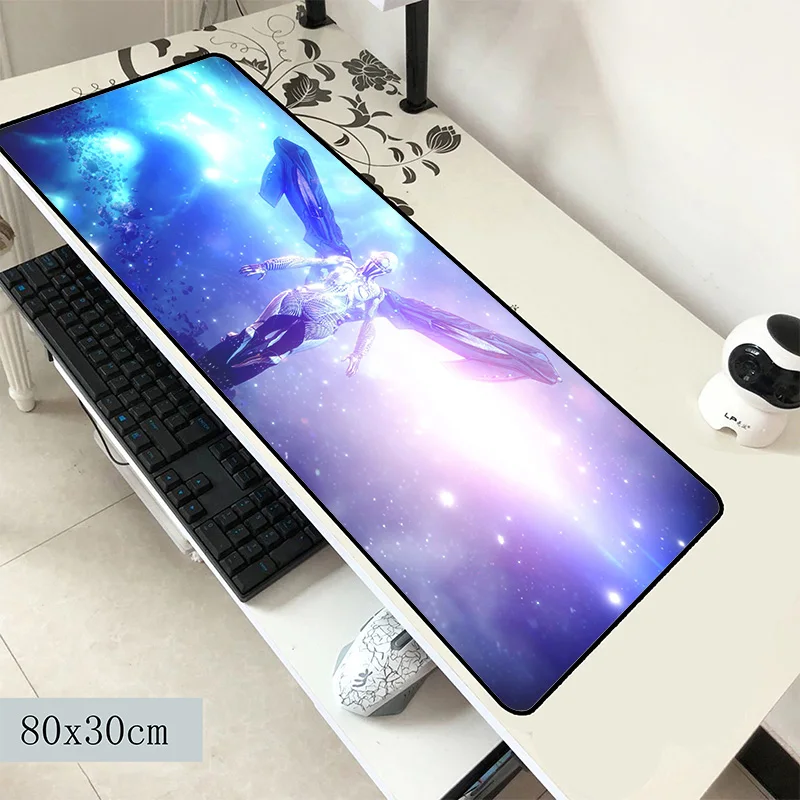Игровой коврик для мыши warframe 800x300x3 мм ноутбука игровой с узором HD коврики