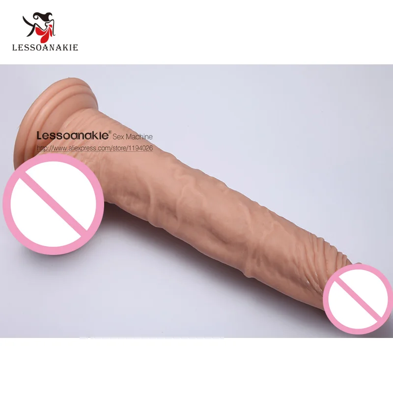 Длинный и тонкий фаллоимитатор D09 9 05 ''для секс машины Lessoanakie аксессуар