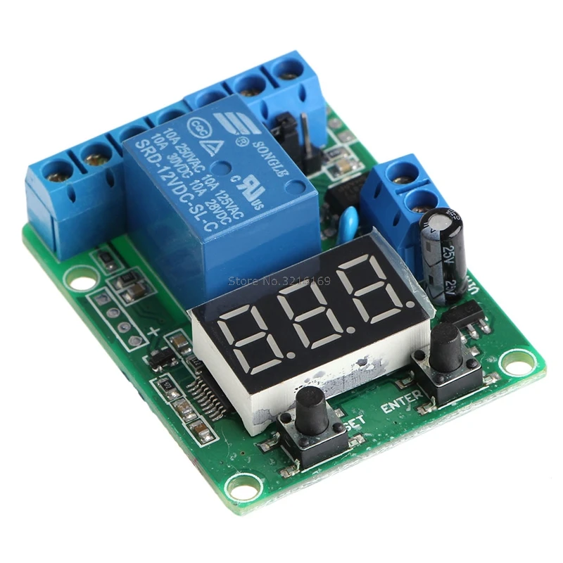 

For DC Relay Module Control Board 12V Switch Load Voltage Detection Test Monitor Promotion