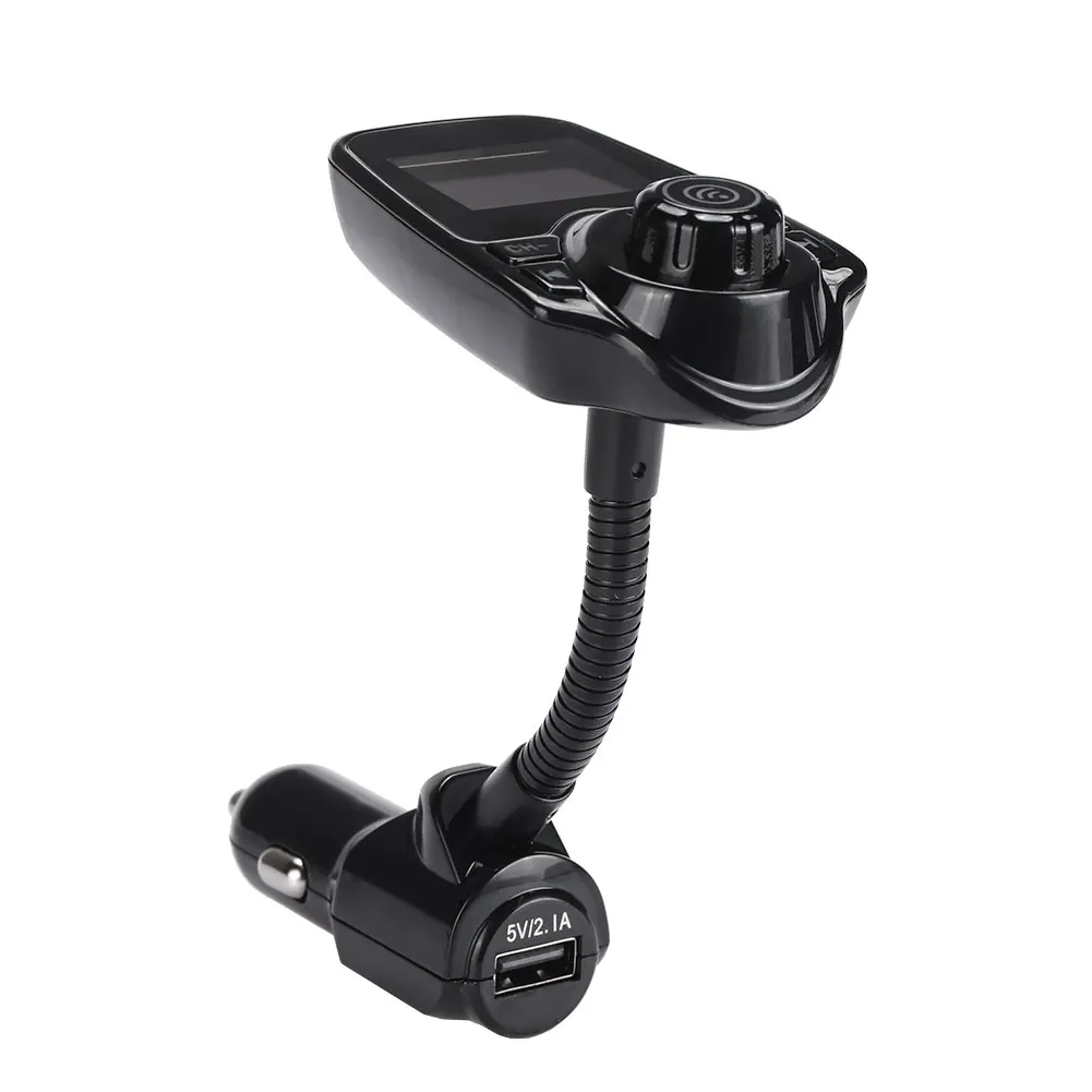 VEHEMO Bluetooth fm-передатчик аудио автомобиля mp3 плееры беспроводной в автомобиле FM модулятор музыка зарядное устройство Радио адаптер с ЖК-дисплей