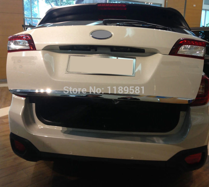 Хромированная крышка багажника для Subaru Outback 2015 2016 2017 ABS | Автомобили и мотоциклы