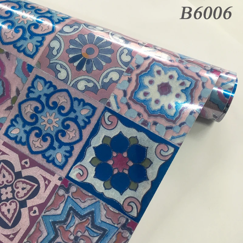 Anti-oil Wall Stickers High temperature Anti-oil paste kitchen Self-adhesive foil waterproof bathroom wall stickers B6002-06