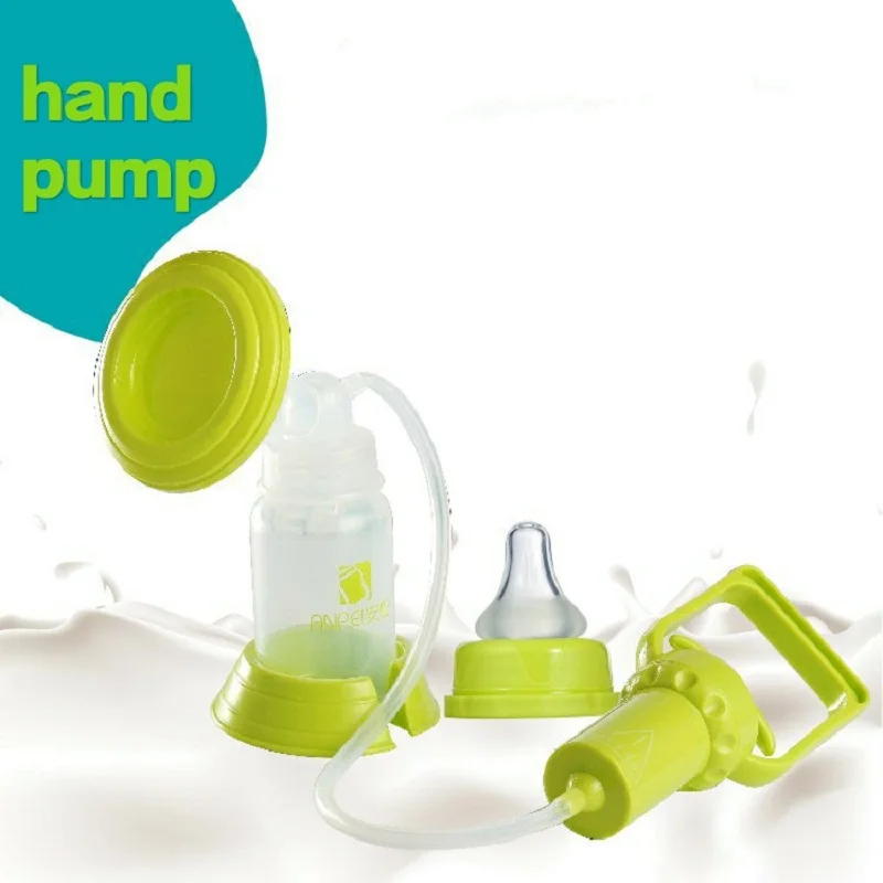 Оригинальные ручные помпы для кормления детские молочные силиконовые PP материал BPA бесплатно с функцией бутылки молока ручные молочные