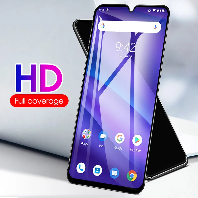 Полное покрытие, стекло для UMIDIGI A5 Pro, защита экрана, взрывозащищенный чехол, пленка, чехол для UMIDIGI A5 Pro 6,3"