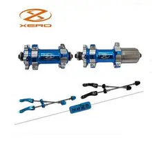 Aluminum alloy mountain bike powerway road hub / 24 hole disc brake fast disassembly type two perlin bearing novatec