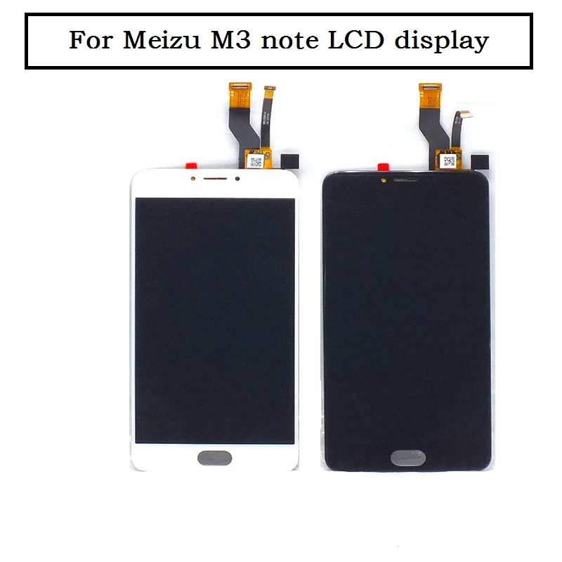 

For MeiZu M3 Meilan Note 3 Note3 M681H LCD Display With Touch Screen Digitizer Assembly M681M M681C M681Q with frame
