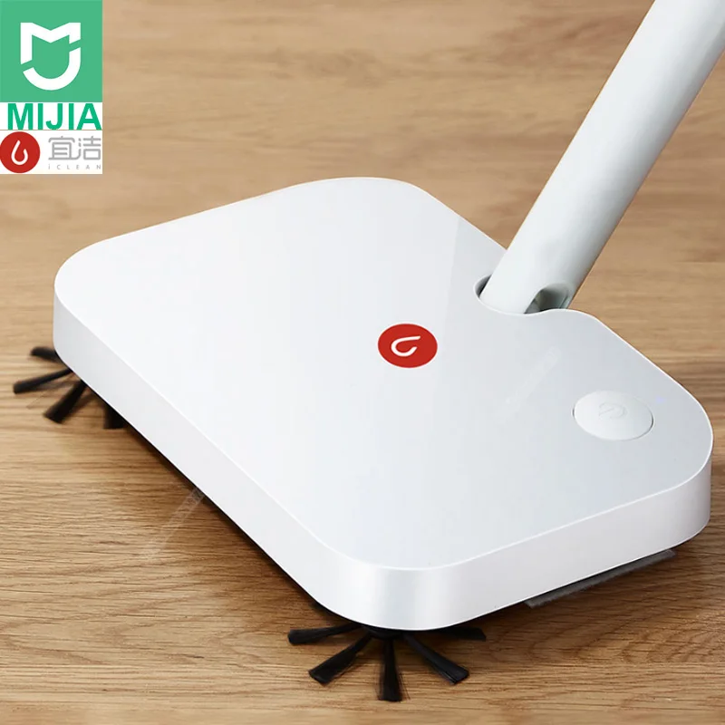 

Xiaomi Yijie Wireless Handheld Sweeper Double brush Intelligent Sweeping Machine Floor Cleaner with 30pcs Replace Non-woven Fabr