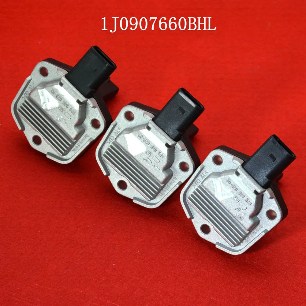 3 Pcs HELLA Original Oil Pan Level Sensor fit for Passat Jetta Golf A4