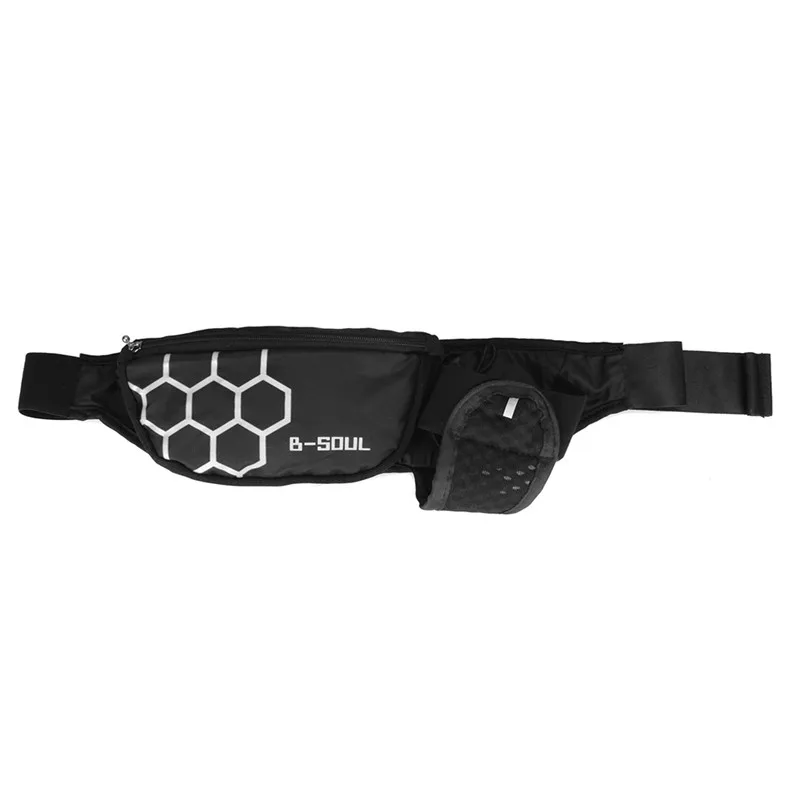 Excellent Unisex Adjustbale Running Belt Waist Bag Pouch with Water Bottle For Marathon 7