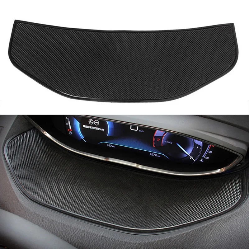 

Interier Dashboard Display Non-slip Pad Mat 1pcs For Peugeot 3008 GT 2016 2017