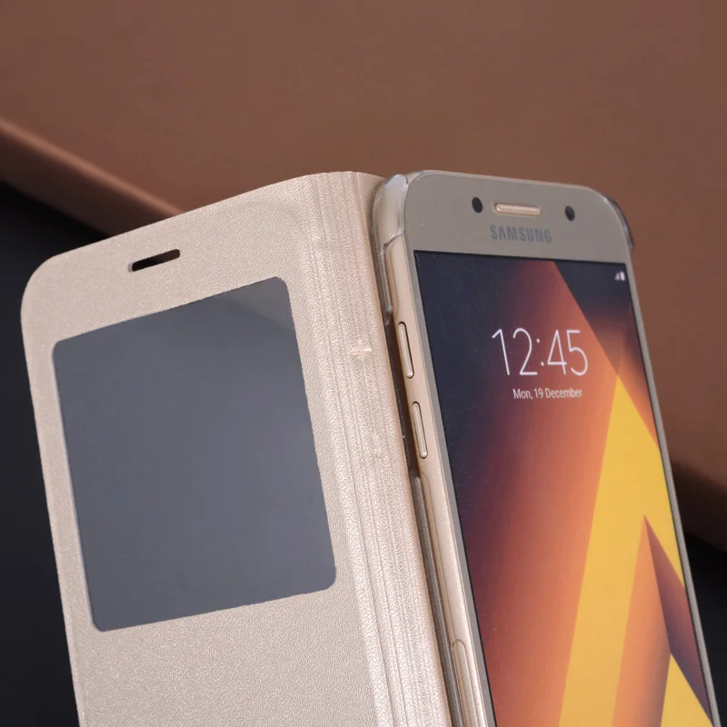 Flip Cover Leather Phone Case For Samsung Galaxy A3 A5 A7 A 3 5 7 SM A320 A520 A520F A720 A720F SM-A320F SM-A520F SM-A720F leather case phone case leather phone case