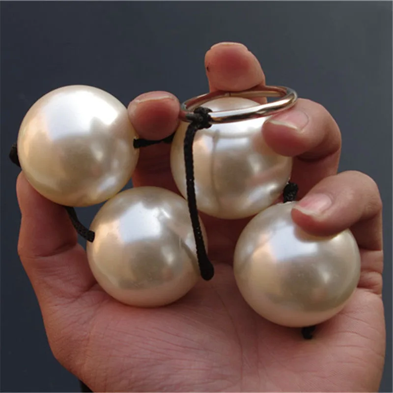 4cm Diameter Big Balls Anal Beads Large Butt Plug Dilator Vagina Expander Masturbator Buttplug Bead Plugs Sex Toys |