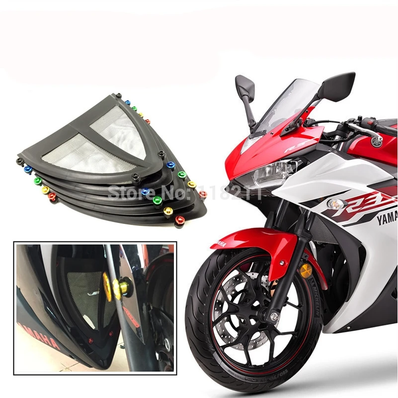

RPMMOTOR Motorcycle Motorcycle Motor Under Antifouling Cover Protector With Fairing Screws For Yamaha YZF R3 2015 2016