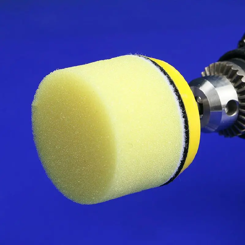 50mm Sponge Polishing Wheel Disc Self adhesive Sponge Wheel with Plush