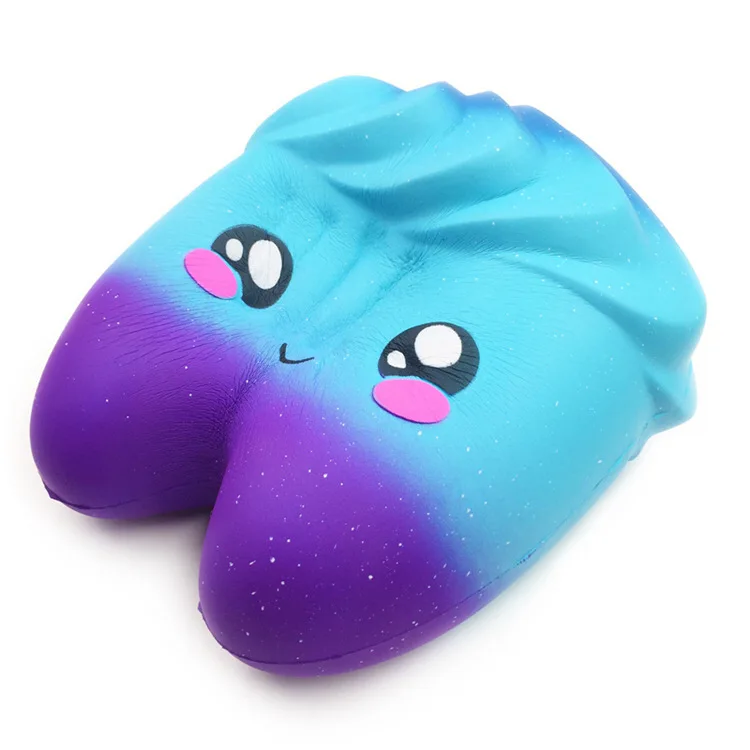 Новый Squeeze Squishies Extra Big Galaxy зуб крем ароматизированный мягкий Анти Стресс Новинка антистрессовые игрушки подарок стресс игрушечные лошадки