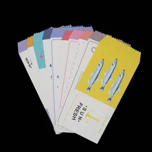 19,5*8,5 см) милый мультфильм красочный конверт рыба может конверт детский студенческий подарок Офисные канцелярские принадлежности 10 шт(цвет случайный