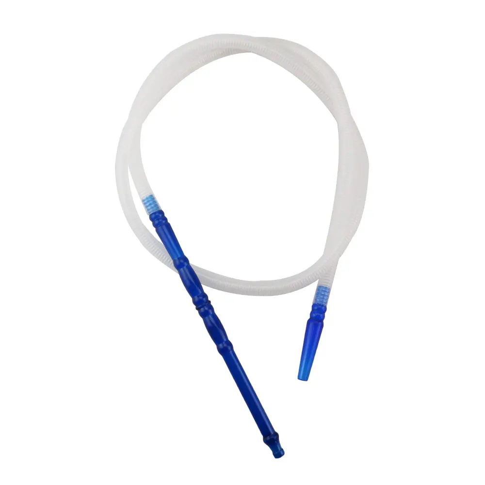 SY 1 шт. общая длина 1,8 м Pageant цветная трубка для кальяна длинный рот трубы шланг кальяна аксессуары пластиковая труба - Цвет: Blue