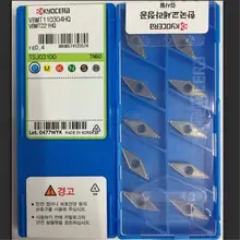 YZ66 10 pcs VBMT110304-HQ TN60 Pastilhas de Cermet Novo