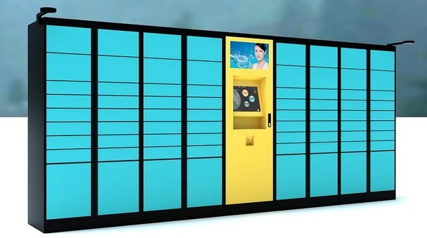 

Barcodes scanner Card Reader fingprint facial recognition WiFi remote post Parcels storage cabinets lockers safes