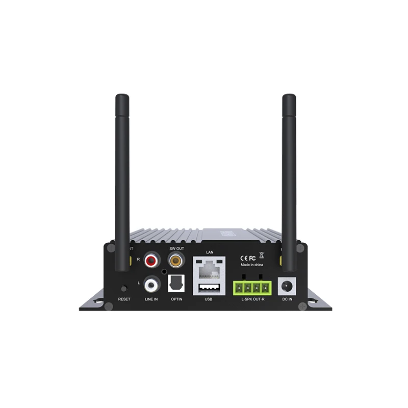Домашний миниатюрный Hi Fi усилитель для нескольких комнат с Wi и Bluetooth оптическим