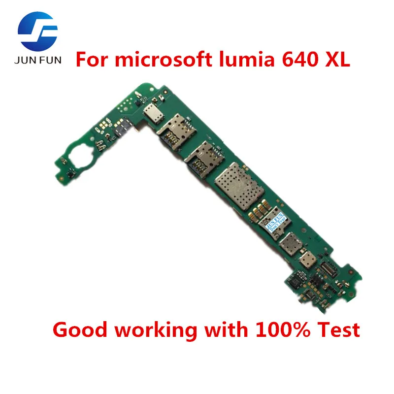 Разблокированная материнская плата JUN FUN для microsoft lumia 640 XL тест 100% nokia 640xl с двумя sim