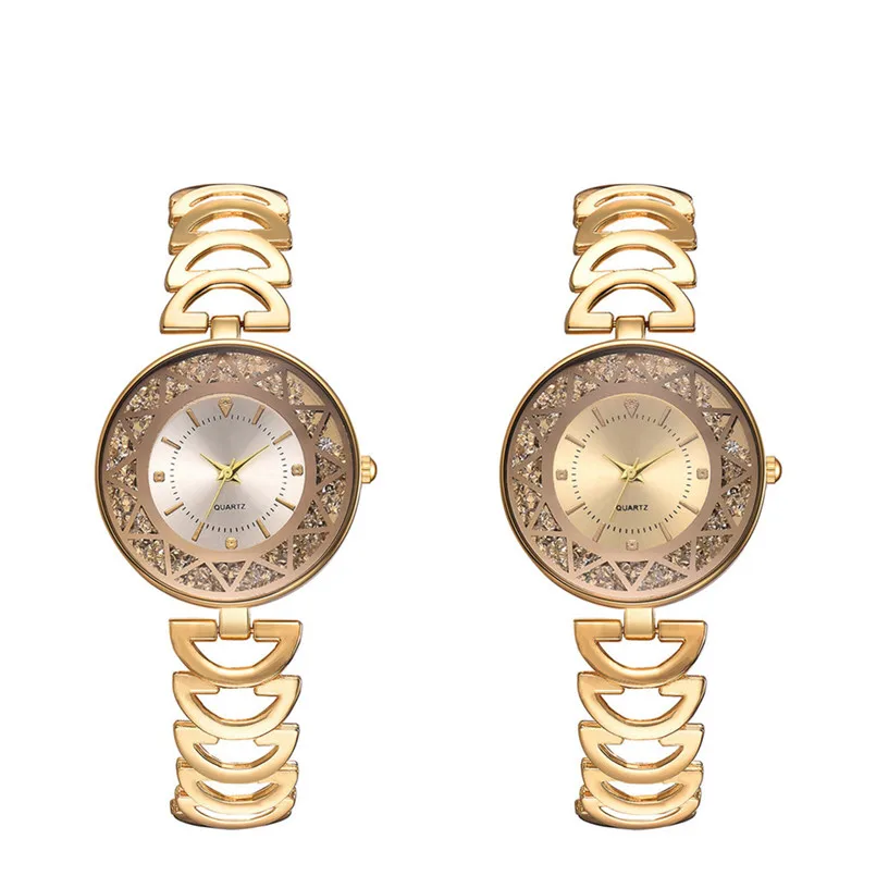 Роскошные женские часы из стальной сетки кварцевые zegarek damski montre femme высокое