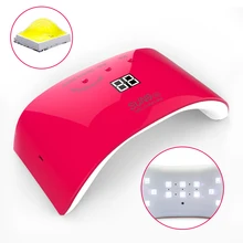 SUN9SE лампа для маникюра гель УФ светодиодный сушилка USB зарядное устройство 24 Вт сушильный аппарат для ногтей ЖК педикюр машина отверждения лампы