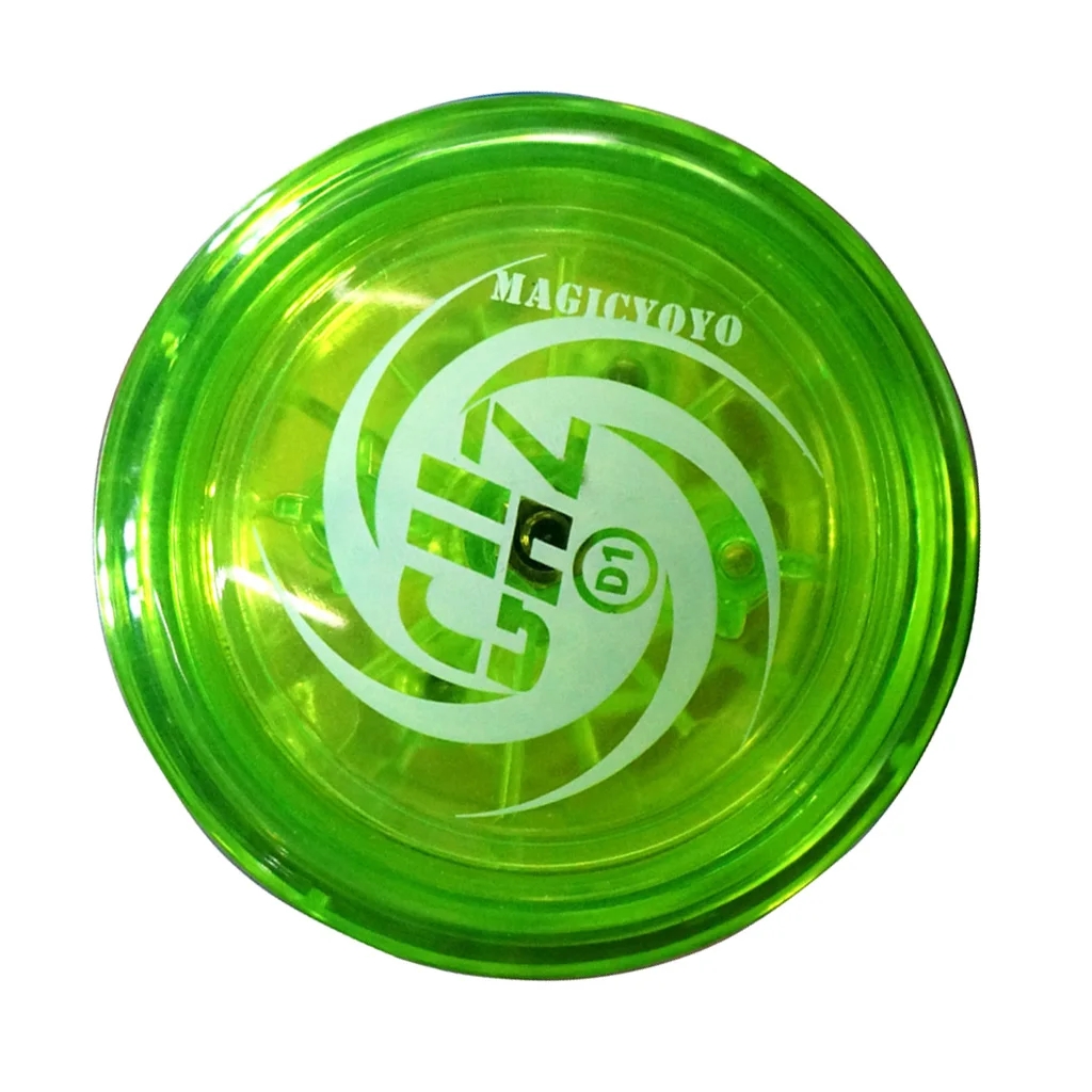Plastic Responsive Yoyo D1 Professional YoYo with String Green & Red Color, Pack of 2