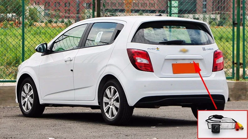 Резервная камера для Chevrolet Aveo T300 Sonic 2011~ /HD широкоугольный объектив CCD Ночное Видение заднего вида парковочная камера