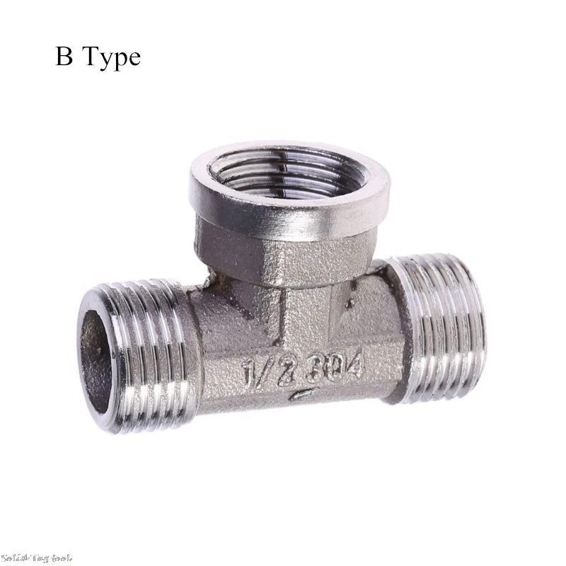G1/2 &quotтройник 3 способа водопроводные фитинги из нержавеющей стали Т Тип