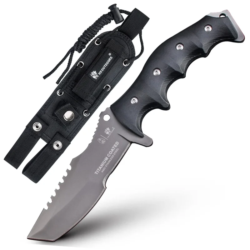 HX OUTDOORS Cool Folding Pocket Knife Camping Survival Knife, Mini