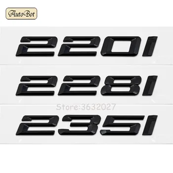 

Car-Styling For BMW 2 Series 220i 228i 235i F22 F45 F23 Rear Trunk Lid Bumper Number Letters Badge Emblem Logo Stickers