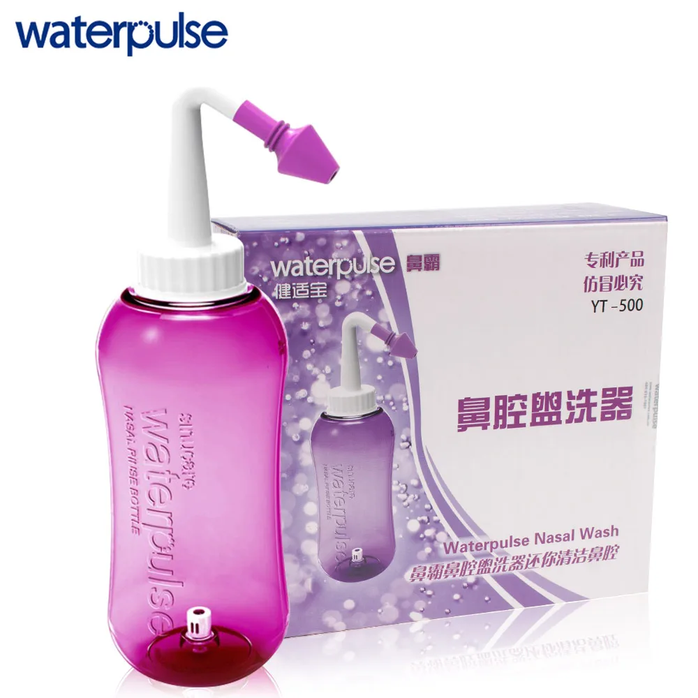 

Portable Nasal Rinse Cleaner Nasal Wash Bottle Irrigation Allergies Relief Rinse Neti Pot Nose Wash 500ml Capacity
