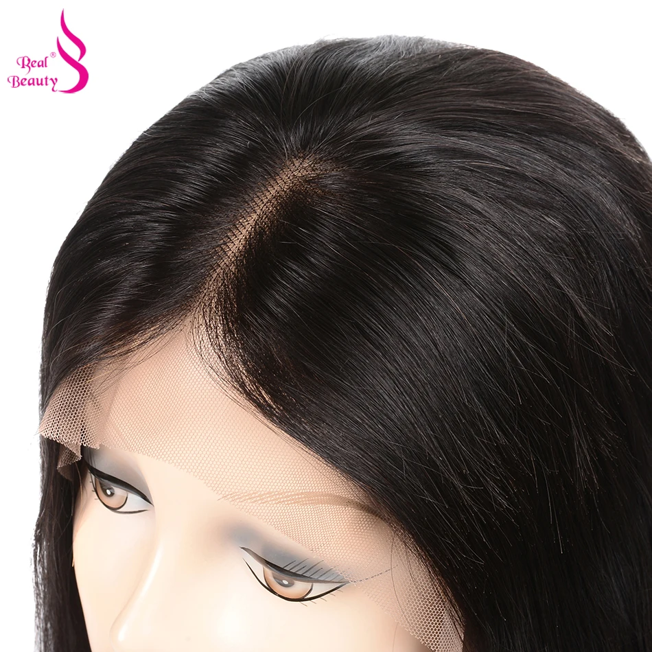 Straight Lace Front Wig Pre Plucked With Baby Hair 180% Density Lace Front Human Hair Wigs Honey Remy Real Beauty Hair  (13)