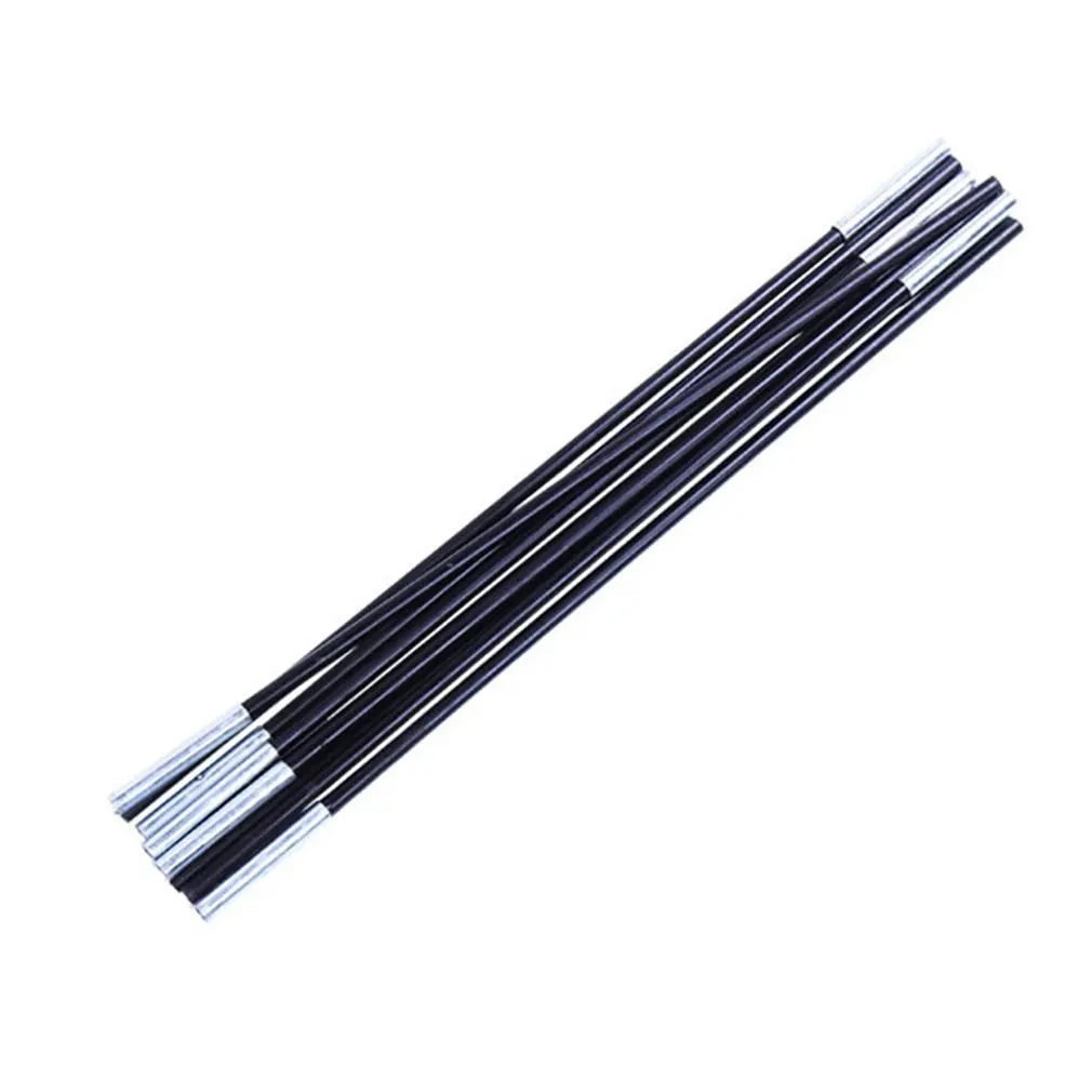 2pcs/set Camping Tent Pole Fiberglass Tent Rod Spare Replacement Support Poles for 3-4 People Tents Accessories