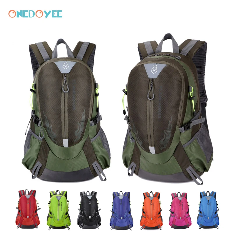 

Onedoyee Outdoor Hiking Backpack Mountaineering Bag Waterproof Unisex Backpack Nylon Large Capacity Trek Travel Camping Backpack