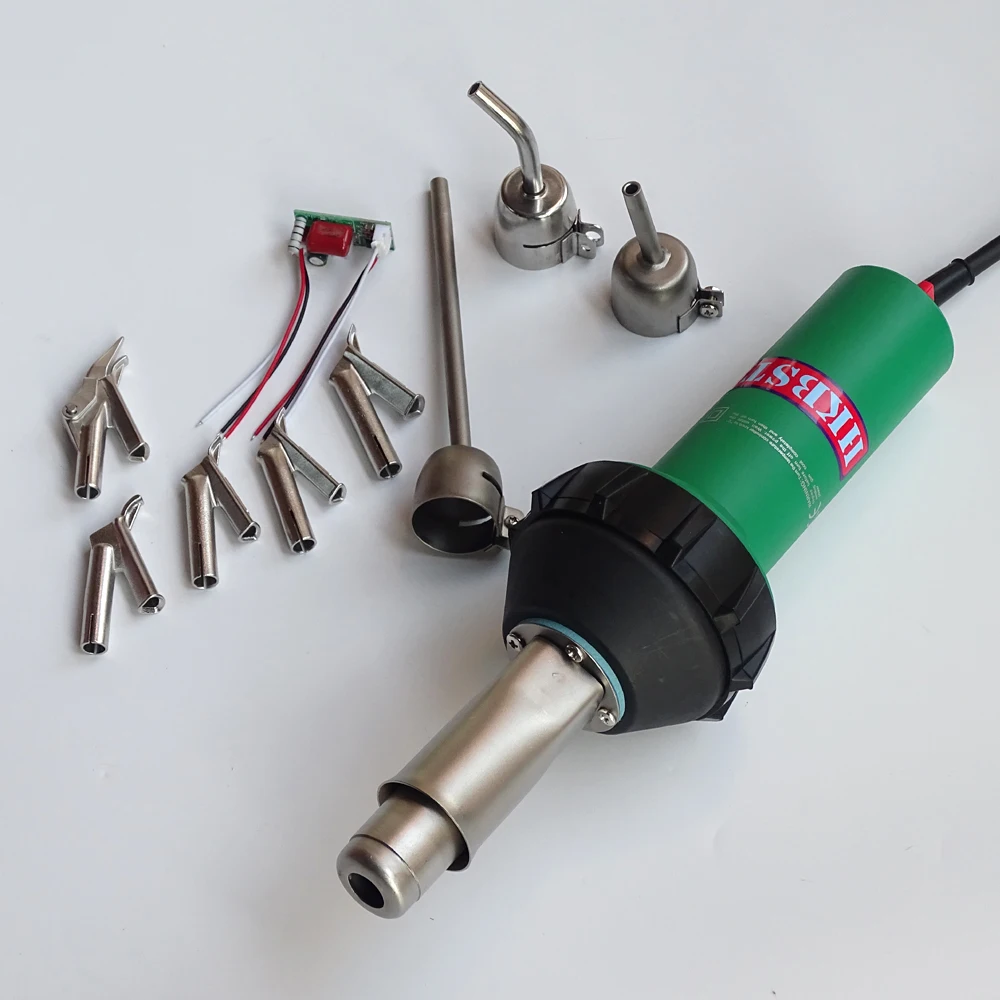 HKBST CE and ROHS certificate plastic welder gun 1550W hot air welding machine and tool kits with speeding weld tips nozzles HKBST CE and ROHS certificate plastic welder gun 1550W hot air welding machine and tool kits with speeding weld tips nozzles