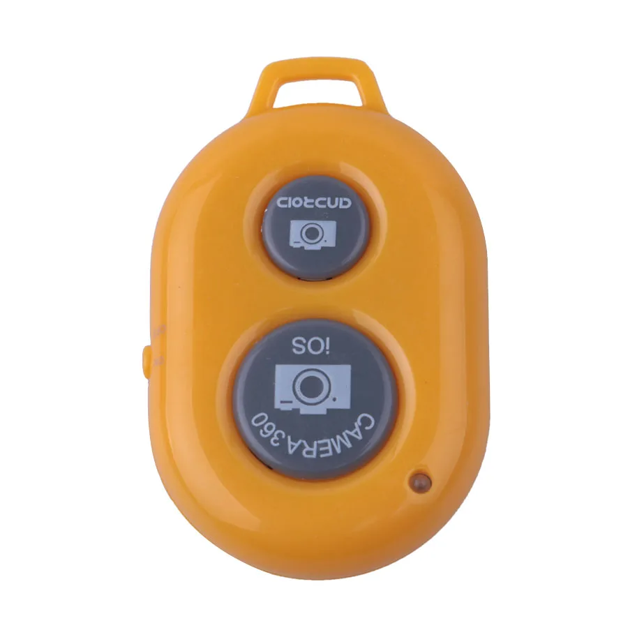 Elistoooop беспроводной пульт дистанционного управления камерой с автоспуском затвора Мини Смарт Bluetooth для Android IOS смартфон - Цвет: yellow